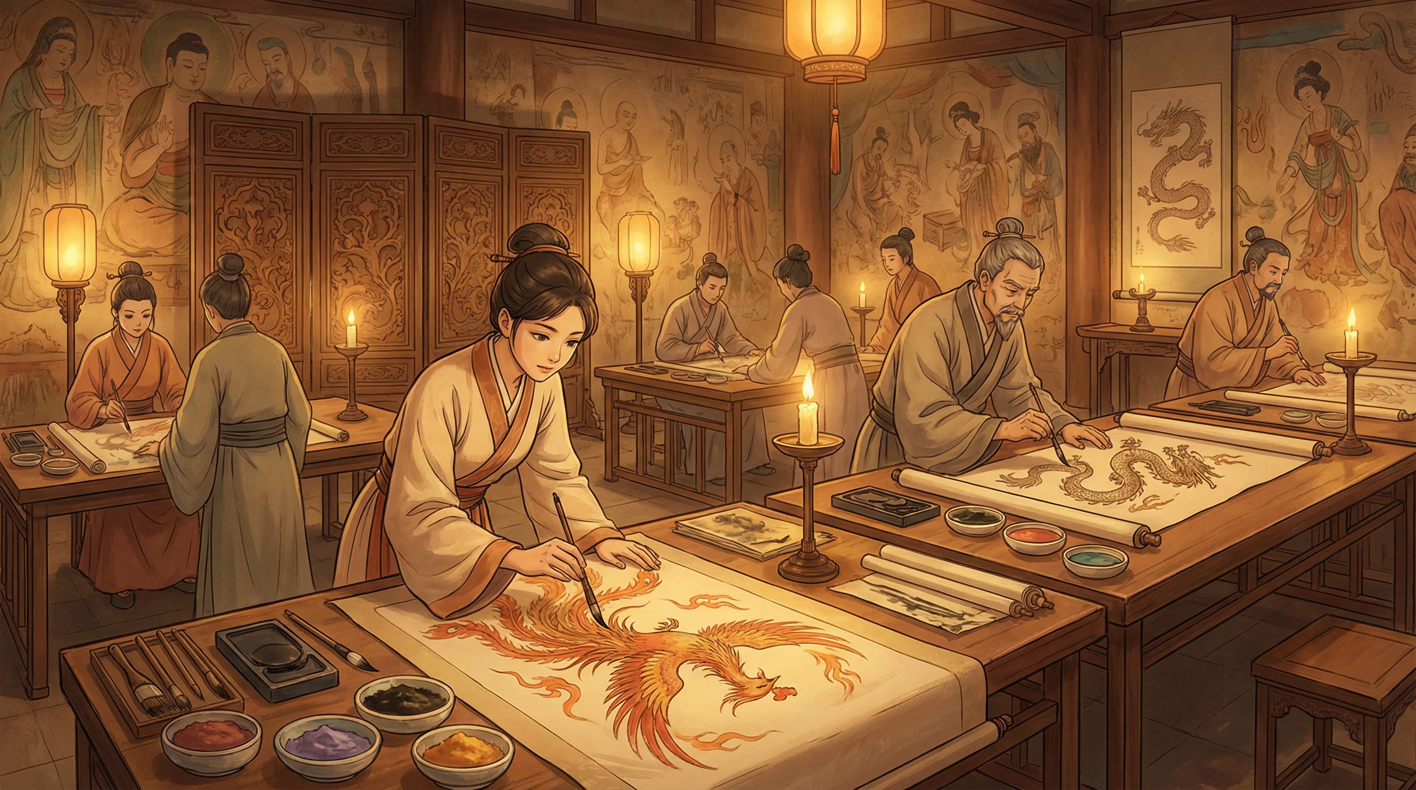 画师入驻 - js裸 国风动漫画师